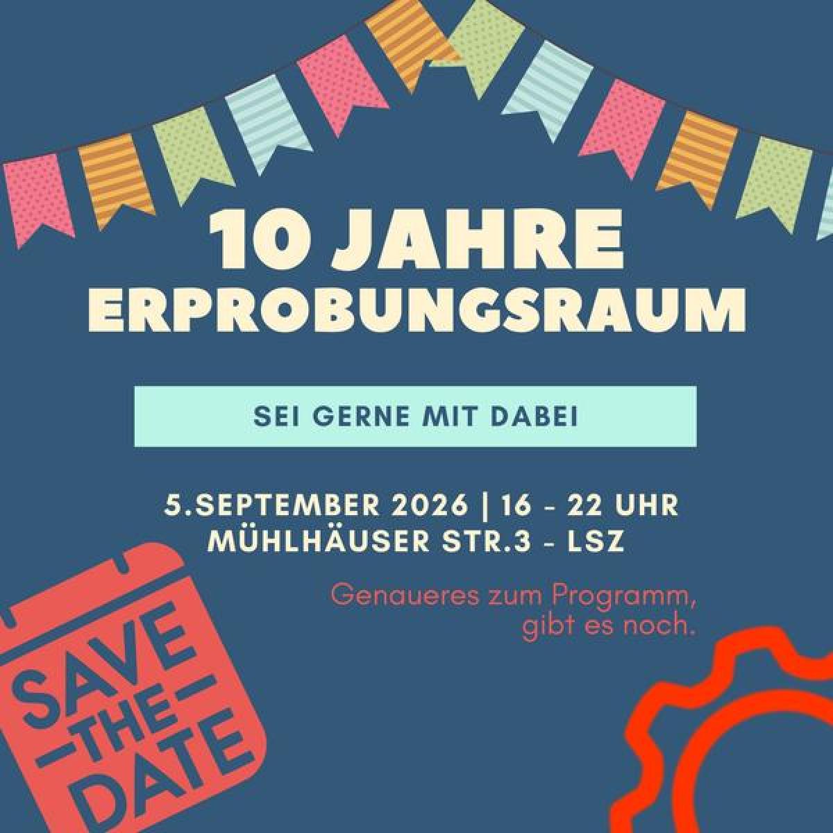Bild zur Veranstaltung: 10 Jahre - Erprobungsraum