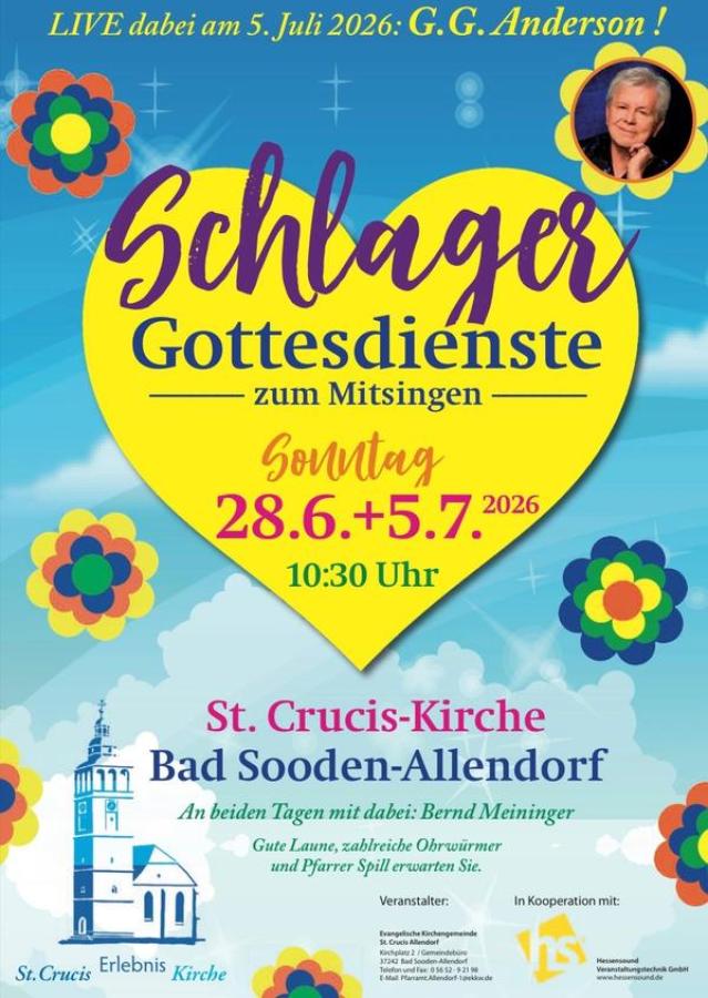 Bild zur Veranstaltung: Schlager-Gottesdienst