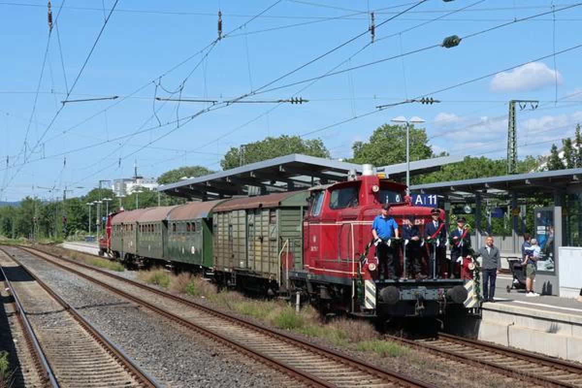 Bild zur Veranstaltung: Historische Bahnrundfahrt um den Bahnhof Bebra